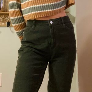 Urban outfitters corduroy high rise mom jean